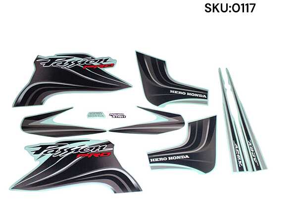 085 PASSION PRO T2 BLACK GREY
